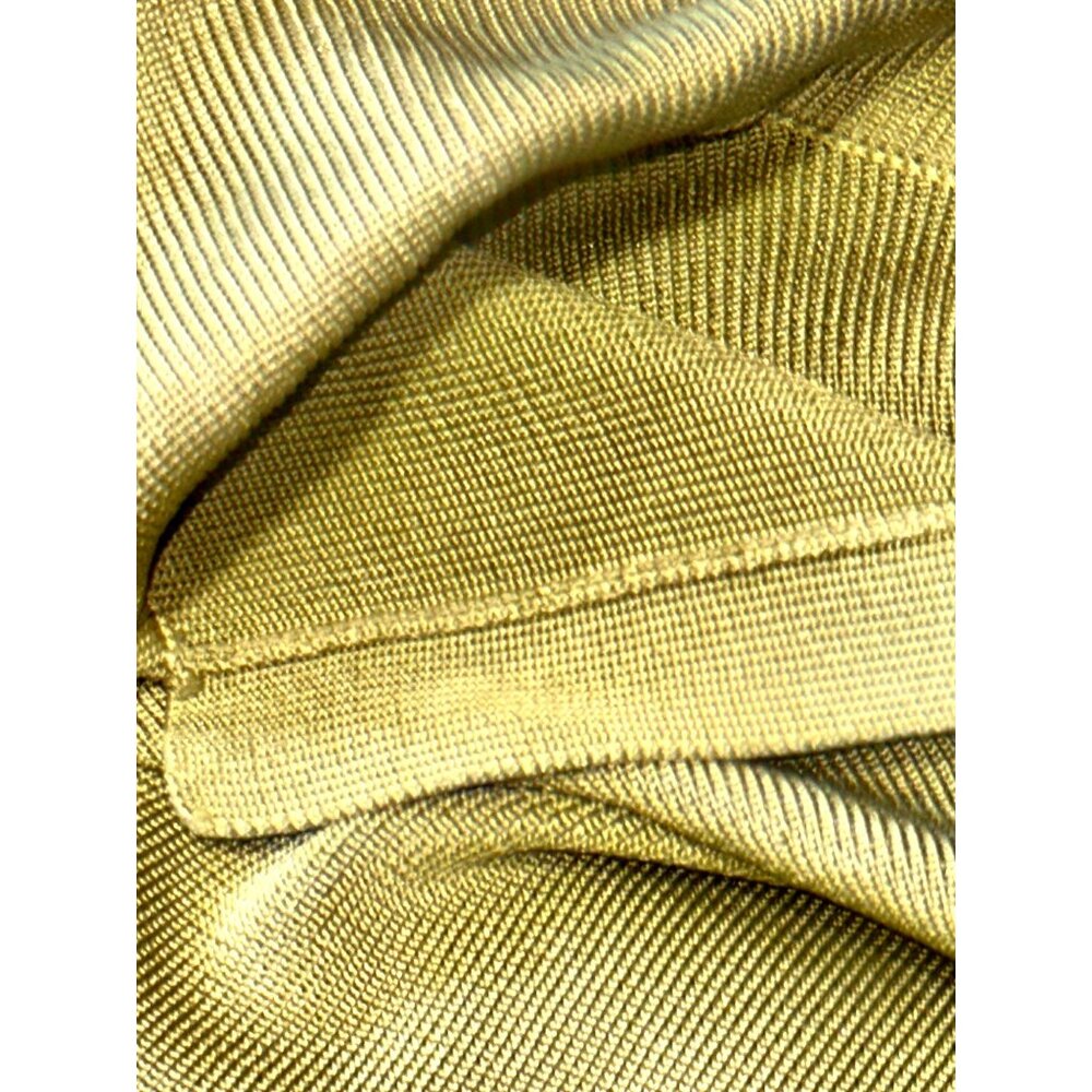 Dana Buchman Petite Medium Green All Silk Collared Sweater Quiet Luxury Chic Top - Picture 8 of 10